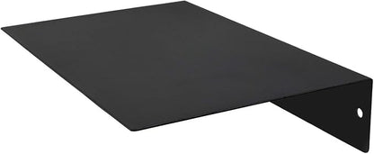 Mitus Floating Shelf Wall Mounted (8 inch x 12 inch) Heavy Duty Industrial Modern Steel, Black