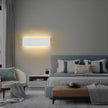 KICAAO 15.7in White Modern Wall Sconce 2-Pack,16W Indoor Vanity Light Up and Down LED Vanity Light for Bathroom Wall Lighting Fixtures Not Dimmable Not Plug (Warm Light 3000K)