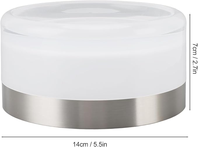 flexman Modern Indoor LED Wall Sconce, 3000K Warm LED Minimalist Round Wall Lamp, 5.5 X 2.7 Nordic Style Acrylic Wall Lights for Living Room Bedroom Corridor Verandahs