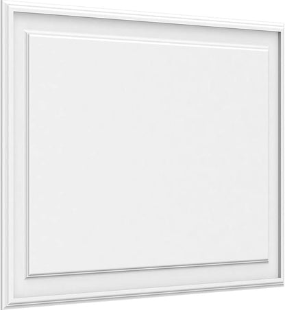 Ekena Millwork 40"W x 28"H x 5/8"P Legacy Raised Panel Decorative Wall Panel