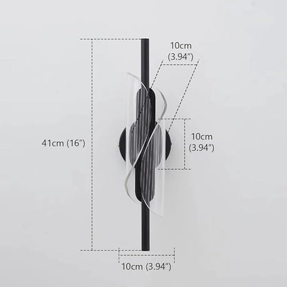 Modern Minimalist LED Wall Lamp Home Indoor Decor Sconce for Living Room Bedroom Bedside Corridor Light Fixture,Wall Light