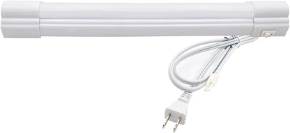 Maxxima 12 inch LED Under Cabinet Light - 600 Lumens Warm White 3000K, Undermount Lighting Fixture for Kitchen, Closet, and Bedroom, On/Off Switch, Plug in