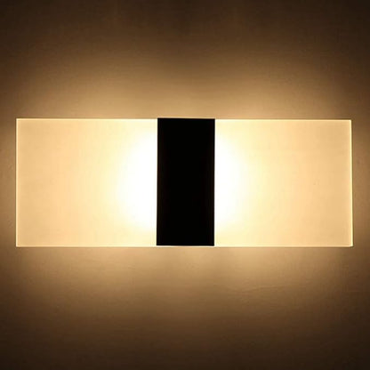 CHICIRIS LED Wall Mounted Sconce Light, Acrylic Indoor Decorative Lamp, Simple for for Bedside Hallway Bathroom Shop Bar Cafe 85-265V(#10)