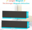 Magnetic Spice Rack For Refrigerator Magnetic Fridge Shelf For Kitchen Spice Organizer Magnetic Shelf For Fridge Space Saving Pink 4 Pack