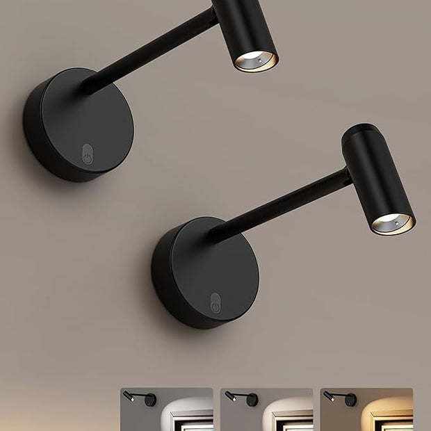 Picture Light for Wall, Battery Operated Art Light for Paintings CCT Dimmable Recharging Gallery Battery Wall Light with Remote Control for Living Room Gallery Dartboard Art Bathroom 2PCS