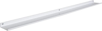 Floating Ledge, Photo Shelf, Art Ledge - Very Durable and Made in The USA (White, 33")