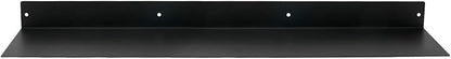 Buhbo Mitus Floating Shelf Wall Mounted (8 inch x 36 inch) Heavy Duty Industrial Modern Steel, Black