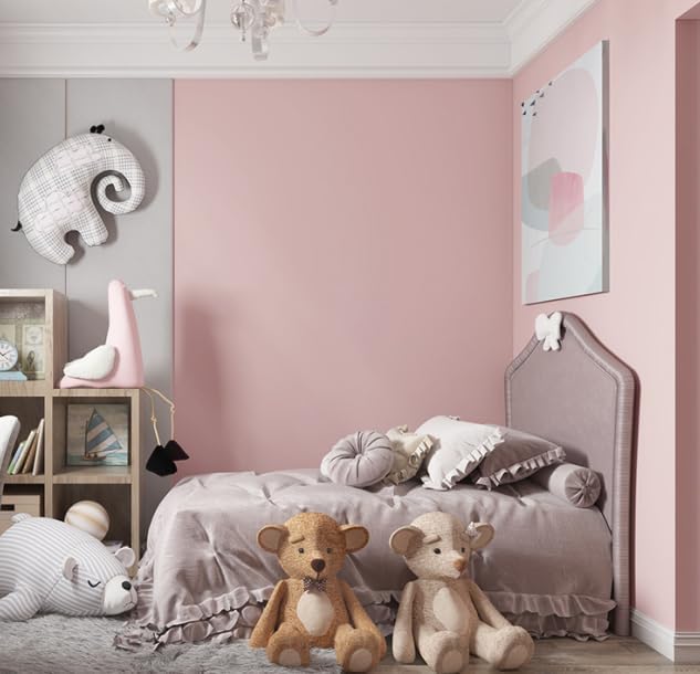 HeloHo Solid Light Pink Wallpaper 394