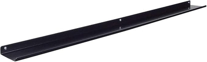 Floating Ledge, Photo Shelf, Art Ledge - Very Durable and Made in The USA (Black, 33")