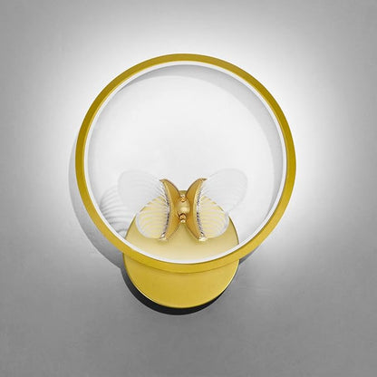 XEYOU 16W Modern Wall Sconce Lighting Indoor LED Creative Wall Light Fixture Butterfly Shape Decoration Wall Lamp for Living Room Bedroom Stair Corridor