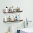 Dezzer 6 Pack Acrylic Shelves for Wall, 15