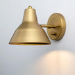 Yosoan Indoor Vanity Wall Sconce with Dimming On Off Switch, 1-Light Hardwired Vintage Wall Mount Metal Lamp Fixture with 6.89