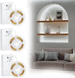 EJ's SUPER CAR COB LED Strip Lights, 4.92FT 3Pack 6000K Cool White Battery Powered LED Strip Lights Timer Dimmable Flexible Cuttable Tape Lights for Cabinet Shelves Bedroom
