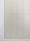 Shiplap Felt Wall Panels for Interior Wall Decor, Accent Wall Paneling for Bedroom Living Room & Office, Peel and Stick, Sound Absorbing – 24 Pack Felt Wall Tiles with Adhesive - Beige