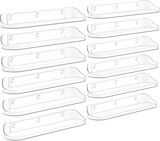 SpaceWhisper Floating Shelves for Wall, 12-Pack 15