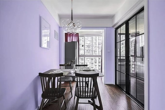197"x17.7" Purple Peel and Stick Wallpaper Solid Color Wall Paper Contact Paper Self-Adhesive Removable Wallpaper for Wall Cabinet Covering Vinyl Rolls