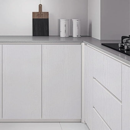 Heroad Peel and Stick Wallpaper Wood Contact Paper Wood Wallpaper White Wood Grain Contact Paper Thicken Textured for Cabinets and Drawers Countertops Waterproof Self Adhesive Vinyl 23.6" x 118"