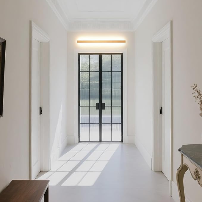 Modern Plug in Long Wall Sconce, 39