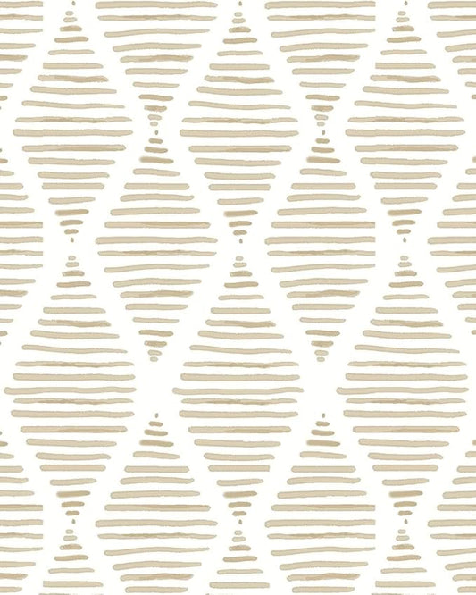 Modern White and Beige Peel and Stick Wallpaper Stripe Removable Wallpaper Vinyl Waterproof Contact Paper Shelf Paper Drawer Liner Roll for Bedroom Living Room.Neutral 17.7"x300"