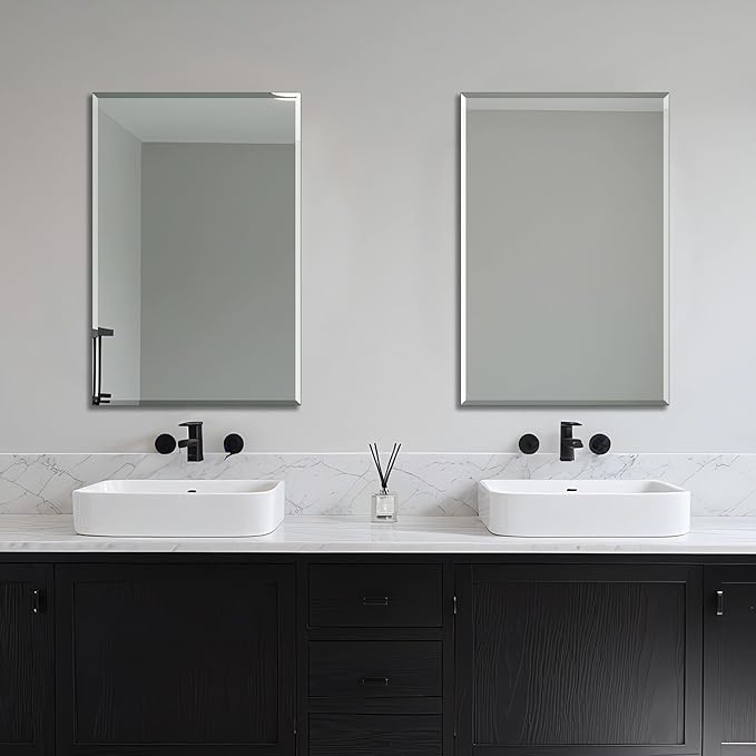 Ruomeng 2-Pack Bathroom Vanity Mirrors for Wall 24