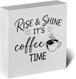 Farmhouse Coffee Bar Sign 5x5 Inch - 
