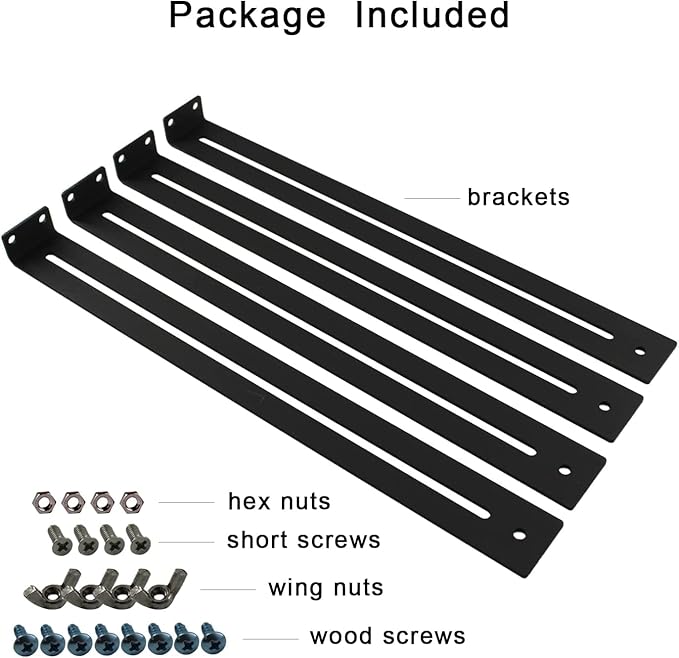 Drawer Repair Kit, Furniture Repair Accessory Bracket Middle Mount to Reinforce and Repair Breakage, for Wood/Particleboard/MDF Chest of Drawers - Screws Included