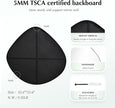 Irregular Wall Mirror Matel Matte Black Framed Wall Mirror for Living Room Bedroom Bathroom Entryway Wall Decor 23.6