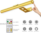 Rechargeable Picture Lights with Remote, 13in Full Metal Wireless Battery Painting Light, Dimmable/Timer Off Artwork Light, with 3 Lighting Modes for Artwork and Dartboards