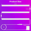 3 Pcs RGB Under Cabinet Lights Kit, Smart App and Remote Control Under Cabinet Lighting, Dimmable Under Counter Lights for Kitchen, Plug in LED Lights Bar for Cabinet, Counter, Workbench, Desk