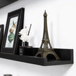 AZSKY Floating Picture Ledge Shelves for Wall Set of 3, 36 Inch Photo Shelves with Lip Long Large Nursery Book Shelf for Storage Bookshelf Wall Mounted Living Room Bedroom Decor Frames