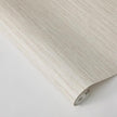 Tempaper Textured Beige Horizontal Faux Grasscloth Removable Peel and Stick Wallpaper, 20.5 in X 16.5 ft, Made in The USA