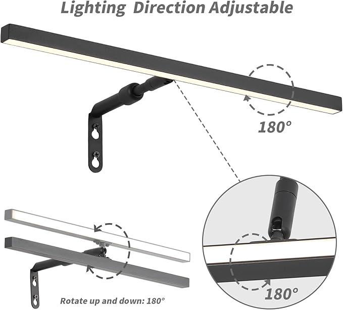 2 Pack Picture Lights for Paintings Plug in, 16