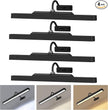 4 Pack Cordless Picture Lights for Wall Art, Gallery Lights Battery Operated – Dimmable Picture Lights for Wall Paintings, 13H Runtime, Remote, 3 Color Temps for Artworks,Photos,Gallery_Black