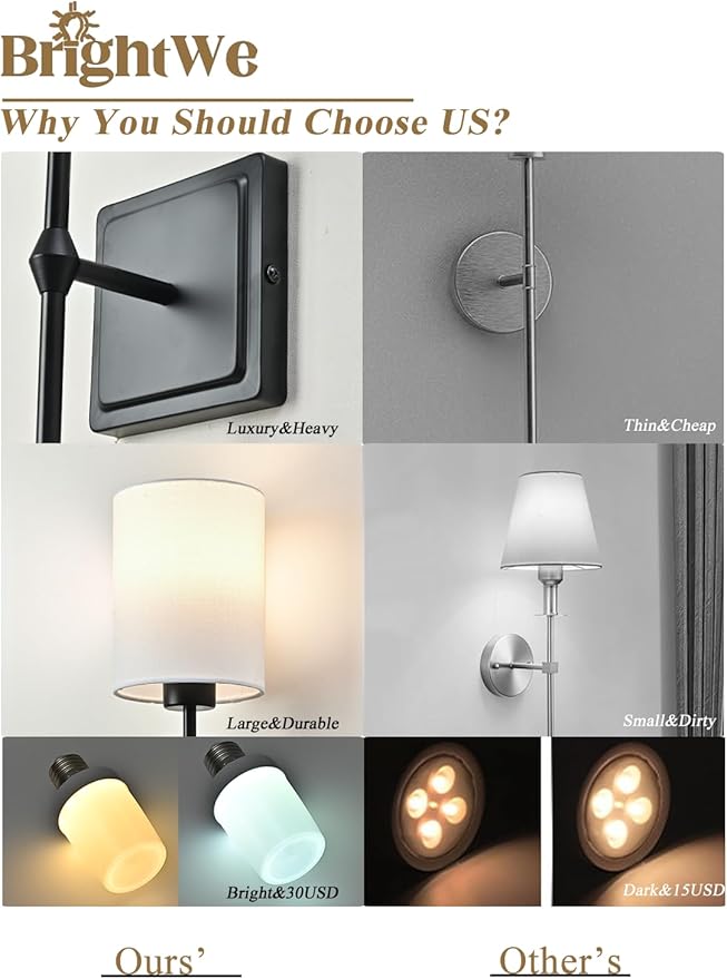 Battery Operated Wall Sconces Set of 2 Sconces Wall Decor Black Cordless Wall Sconces with Remote 12 Colors Modes Rechargeable Wireless Wall Lights Wall lamp for Bedroom Living Room