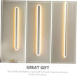 Led Wall Light for Bedroom and Living Room Minimalist Chic Design Warm Light Fixture Energy Efficient Indoor Lighting for Hallways and Staircases