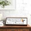 Life isn't about Waiting for the Storm to Pass Sign, Motivational Wood Decor, Positive Home Office Decor, Bedroom Decoration for Girls, Cubicle Office Wood Decoration