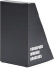 Pandapark Wood Decorative Bookends,Non-Skid Bookend for Shelves,Heavy Duty Bookends,Book Stand for Books/CDs,1 Pair