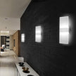 ChangM Modern Wall Sconce 12W, Set of 2 LED Wall Lamp Cool White Acrylic Material Hardwired Wall Mounted Wall Lights