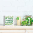 St Patricks Day Decor Funny Shenanigans Decor Rustic Wood Sign Home Tabletop Shelf Desk Decor St Patrick's Day Decorations 5 X 5 Inches