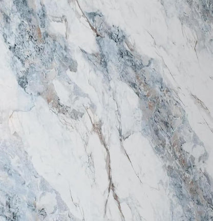 394x48inch Wide White Blue Marble Paper kitchen Granite Countertops Laminate Contact Paper Waterproof peel and stick Wallpaper Removable Vinyl Wrap Bathroom Counter Wall Top Sticker Pvc Marble Papers