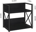 YINMIT Countertop Shelf Organizer,Coffee Bar Accessories,Spice Rack,Coffee Counter Shelf,2 Tier Coffee Organizer Station for Mugs,Cups,Cream,Syrup(Black, Large)