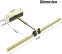 Brass Picture Light for Wall - 21inch Dimmable & Rechargeable Art Light with Single Swing Arm, 25H Light Time, Angle Adjustable, 3 Color Temperatures Timer - Perfect for Paintings and Home Decor