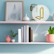 Chunful 12 Pcs Modern Metal Book Ends for Shelves Decorative Small Bookends Book Shelf Organizer Minimalist Design Stopper to Hold Books for Home Office (Gold,5.5 * 3.75 * 2.25inch)