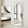 Arched Full Length Mirror, 64