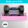4 Pack Magnetic Spice Storage Rack Organizer for Refrigerator and Oven, Pink Fridge Organizers and Storage
