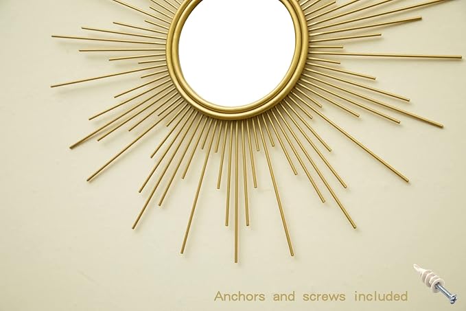 MAIKAILUN Sunburst Mirror, 24