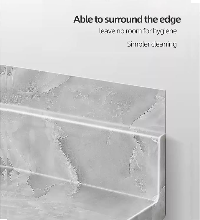Yancorp 16"x120" Gray Contact Paper Peel and Stick Wallpaper Marble Removable Wallpaper Kitchen Waterproof Renter Friendly Wallpaper Papel Tapiz para Pared