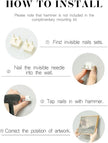 InSimSea Framed Canvas Wall Art Vintage Decor, Fall Pictures Home Bathroom Wall Decor, Kitchen Office Bedroom Rustic Fall Art, Autumn Forest Landscape Artwork, 12