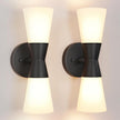 Wall Sconces Set of 2 for Bathroom, Modern Indoor Vanity Light Fixtures 13