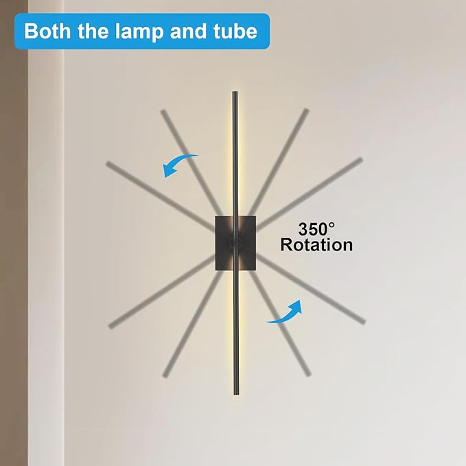 Battery Operated Wall Sconces, Wall Lights For Living Room, Powered Wireless Modern Rechargeable Sconce Wall Decor Set Of 2 Battery Operated Wall Light No Wiring Stick Renter Friendly, 2 Pack
